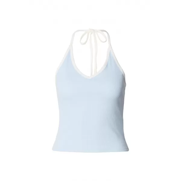  Dámsky top URBAN CLASSICS TB8352-21550 FREEZE BLUE 