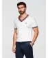 Pánske tričko OMBRE OM-TSCT-0266 WHITE