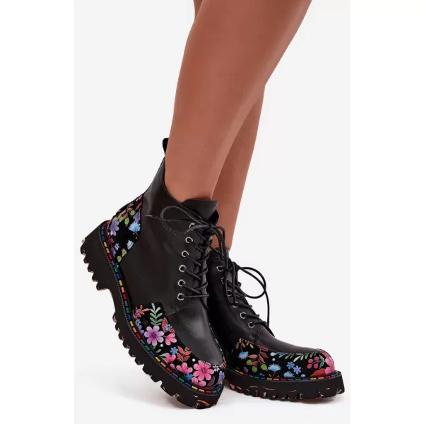  Dámske členkové topánky ARTIKER 57C0180 BLACK 