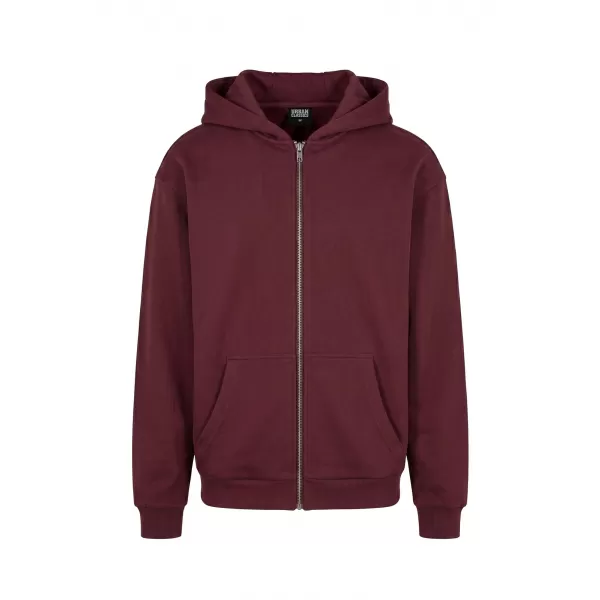  Pánska mikina URBAN CLASSICS TB7284-00606 BURGUNDY 