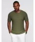 Pánske tričko OMBRE OM-TSCT-0303 OLIVE