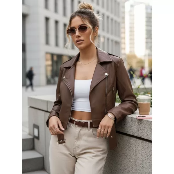 Dámska bunda DSTREET TY5672 HNEDÁ 