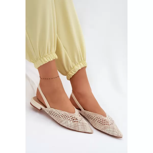  Dámske baleríny BOTO GZ-307 BEIGE 