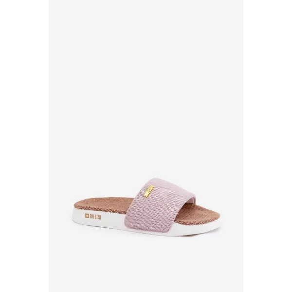  Dámske šľapky BIG STAR SHOES RR274A105 PINK 