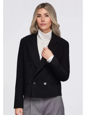 Dámske sako OMBRE OW-BL-E0006 BLACK