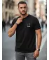 Pánske tričko DSTREET NX0153R-BK ČIERNA