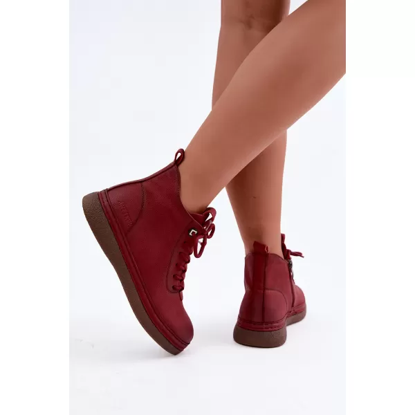  Dámske členkové topánky ARTIKER 59C1119 BORDEAUX 