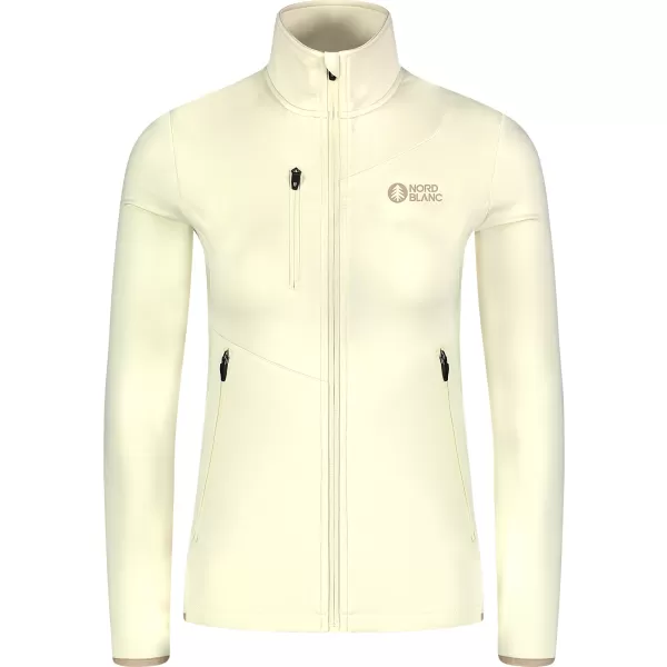  Dámska powerfleece mikina NORDBLANC CRISP NBSFL8338 BÉŽOVÁ 