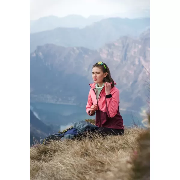  Dámska softshellová bunda NORDBLANC BLINK NBSSL8320 RUŽOVÁ 