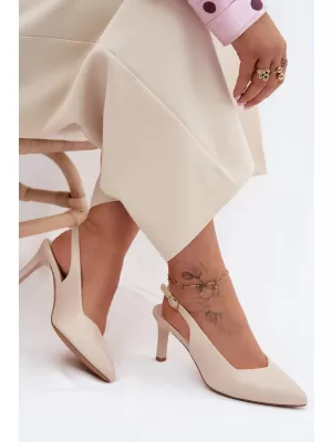 Dámske sandále SERGIO LEONE SK158 BEIGE