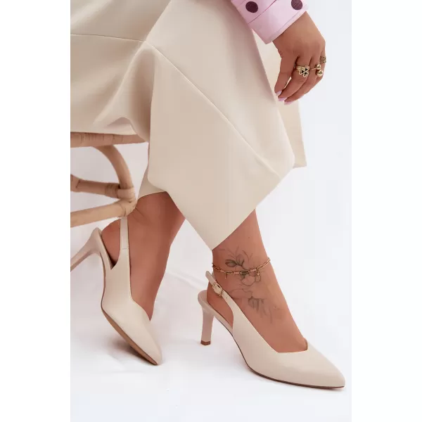  Dámske sandále SERGIO LEONE SK158 BEIGE 