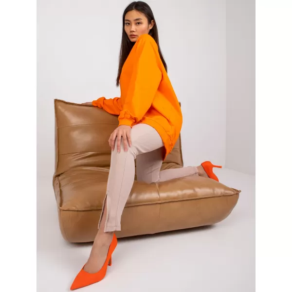  Dámska mikina BASIC FEEL GOOD RV-BL-5185.79P ORANGE 