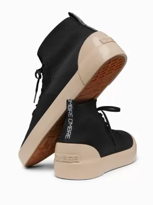 Pánske topánky OMBRE OM-FOKS-0201 BLACK