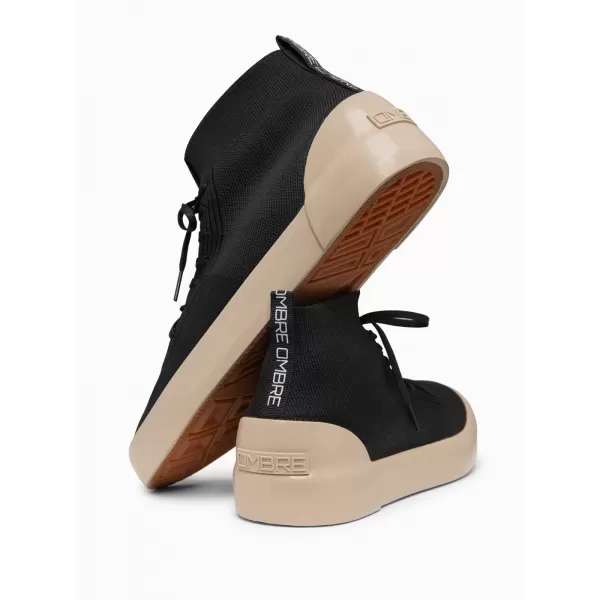 Pánske topánky OMBRE OM-FOKS-0201 BLACK 