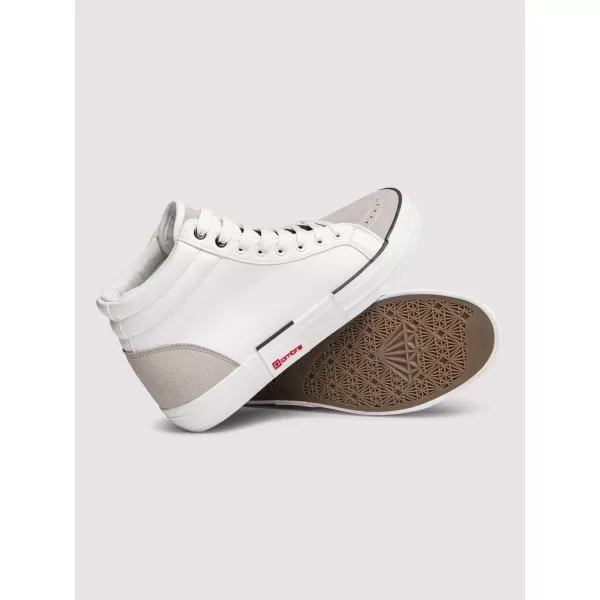  Pánske členkové tenisky OMBRE OM-FOTH-0240 WHITE AND BEIGE 