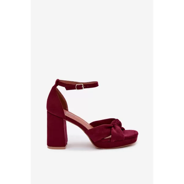  Dámske sandále BOTO P-1444 RED 