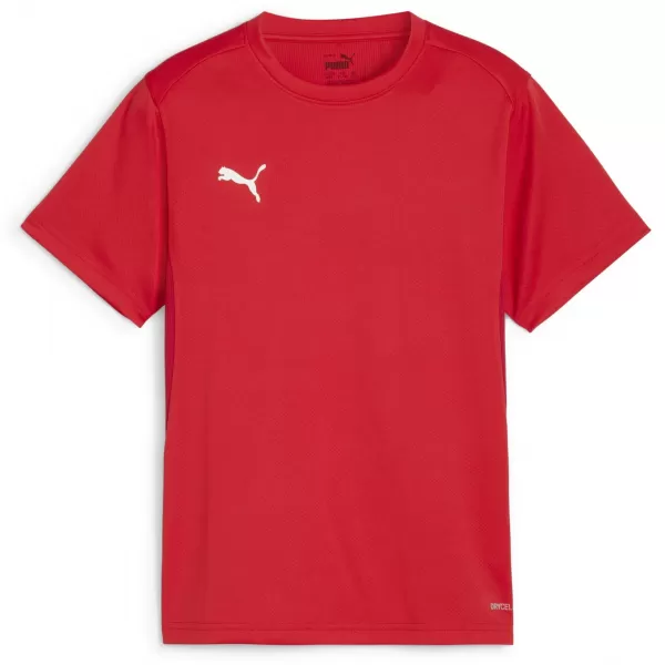  Detský dres PUMA TEAMGOAL JERSEY JR 658637-01 PUMA RED/PUMA WHITE/FAST RED 