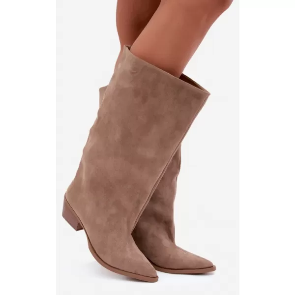  Dámske čižmy BOTO 2578A BEIGE 