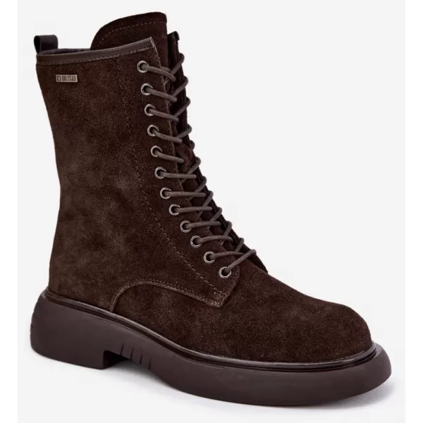  Dámske topánky BIG STAR SHOES UU274612 BROWN/BEIGE 
