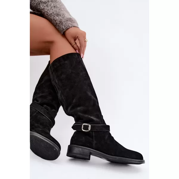  Dámske čižmy VINCEZA 89168 BLACK 