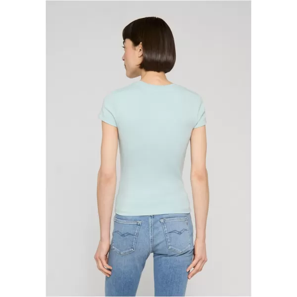 Dámske tričko URBAN CLASSICS TB8569-23663 MUTED BLUE 