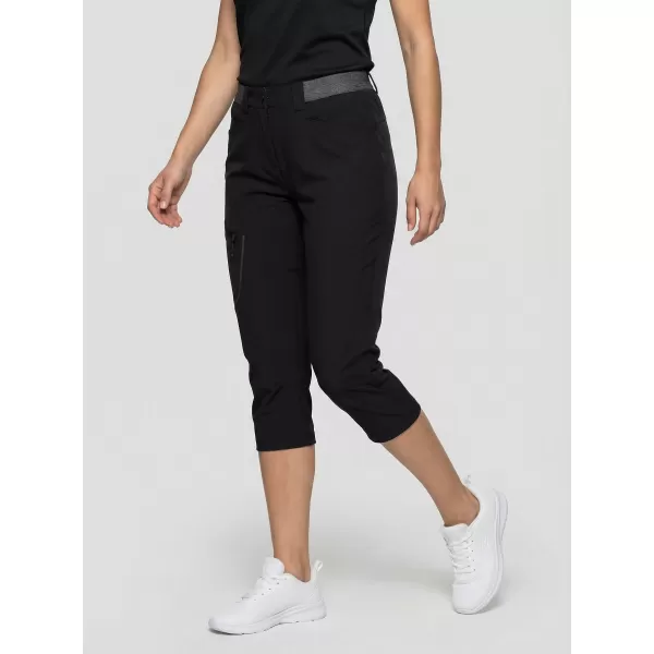  Dámske capri nohavice ALPINE PRO WEDERA 2 BLACK 
