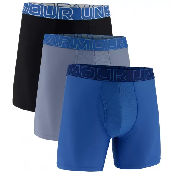  Pánske boxerky UNDER ARMOUR M UA PERF TECH 6IN (3KS) 1383878-448 MODRÁ 