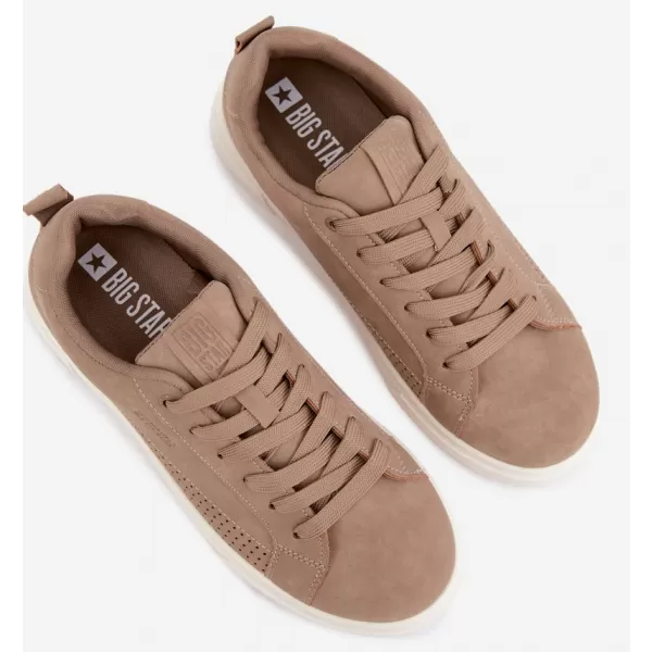  Pánske tenisky BIG STAR SHOES UU174322 BEIGE 