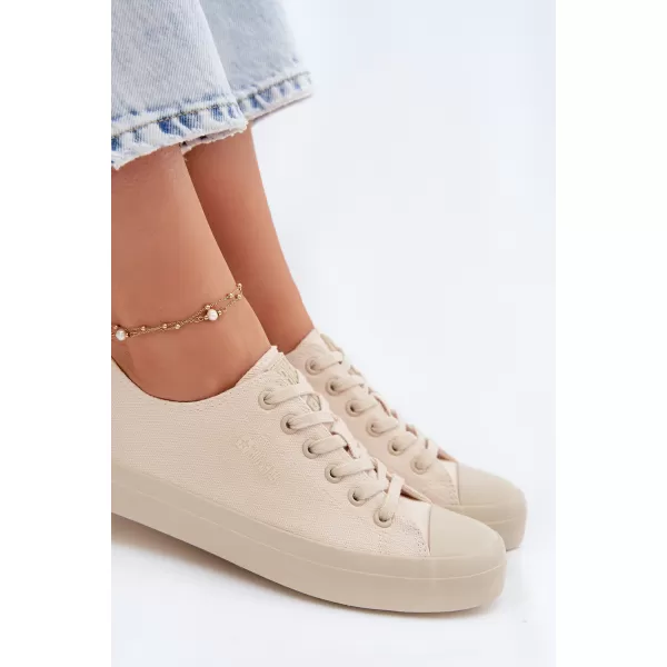  Dámske tenisky BIG STAR SHOES TT274121 BEIGE 