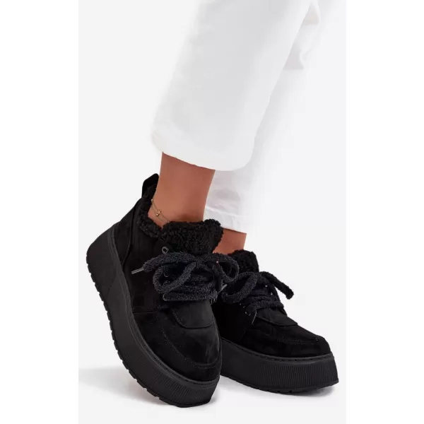  Dámske snehule BOTO 25816 BLACK 