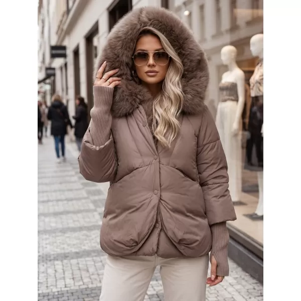  Dámska bunda DSTREET TY5888 BÉŽOVÁ 