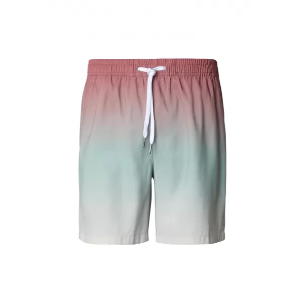  Pánske kúpacie šortky URBAN CLASSICS TB8452-22413 GREEN GRADIENT 