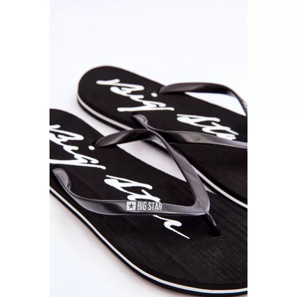  Dámske žabky BIG STAR SHOES LL274761 BLACK 