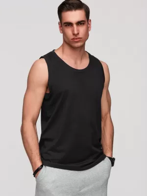 Pánske tielko OMBRE OM-TSBT-0272 BLACK