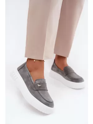 Dámske poltopánky VINCEZA 93218 GREY