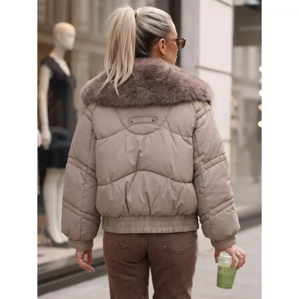  Dámska bunda DSTREET TY6009 KARAMELOVÁ 