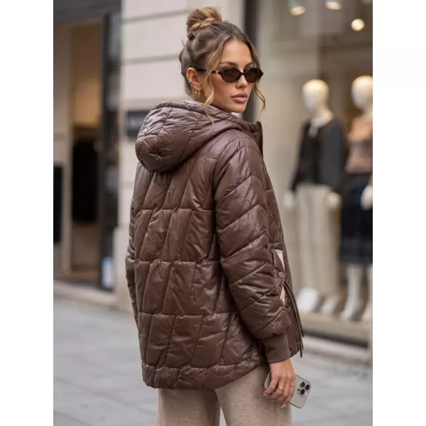  Dámska bunda DSTREET TY5782 HNEDÁ 