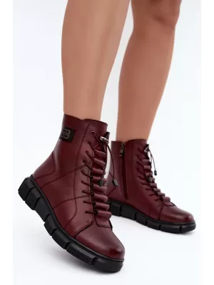 Dámske topánky BOTO 26BT17-609 BURGUNDY