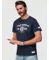 Pánske tričko OMBRE OM-TSPT-0269 NAVY BLUE
