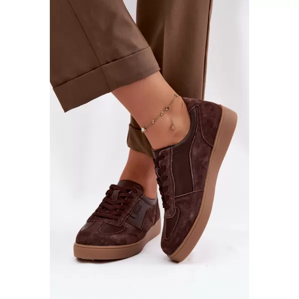  Dámske tenisky VINCEZA 7933 CHOCOLATE 