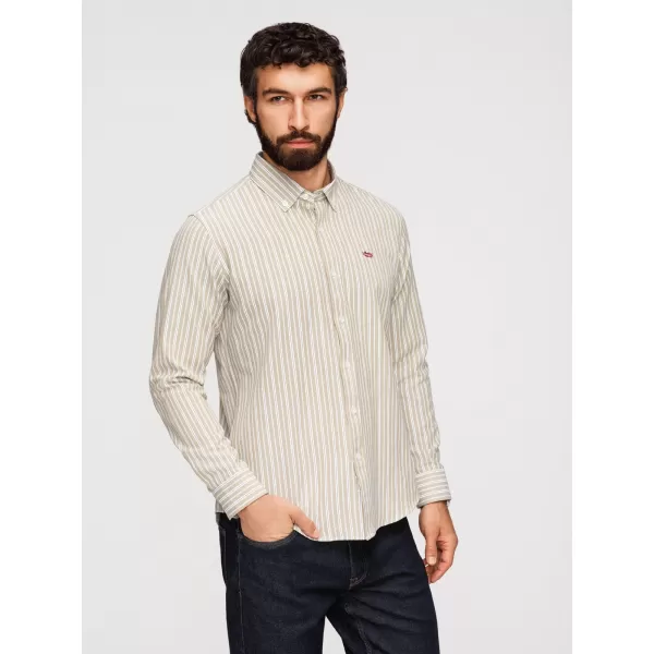  Pánska košeľa OMBRE K703 BEIGE 