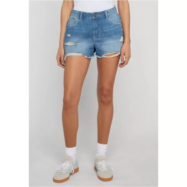  Dámske kraťasy URBAN CLASSICS TB8193 LIGHT BLUE WASHED 