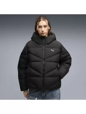 Dámsky bunda PUMA HOODED DOWN PUFFER JACKET W 69458001 PUMA BLACK