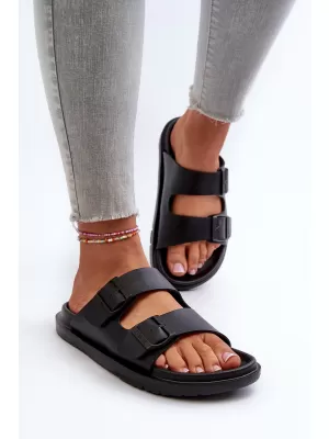 Dámske šľapky BIG STAR SHOES NN274A750 BLACK
