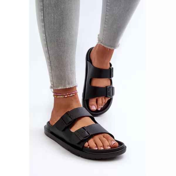  Dámske šľapky BIG STAR SHOES NN274A750 BLACK 