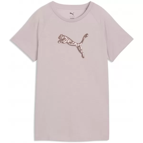  Dámske tričko PUMA ESS SEQUINS TEE 69457649 MISTY PINK 