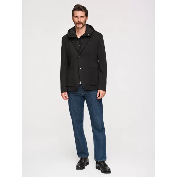 Pánska bunda OMBRE M167 BLACK 