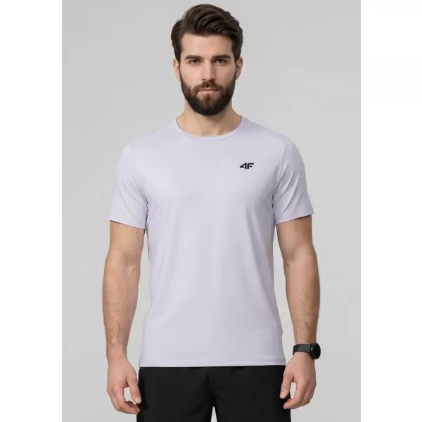  Pánske tričko 4F WAW25TTSHM2373 OFF WHITE 