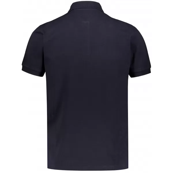  Pánske tričko s golierom ALTISPORT NP/ALMST90601 BLACK OPAL 