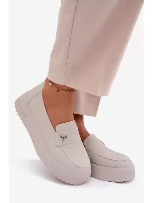 Dámske poltopánky VINCEZA 93218 BEIGE